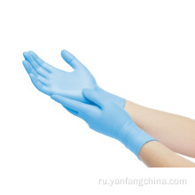 EN374 Химические нитрильные резиновые перчатки